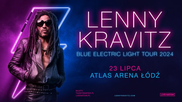 Lenny Kravitz w Łodzi. Gwiazda rocka wystąpi w 2024 r. w Atlas Arenie. Kiedy sprzedaż biletów?