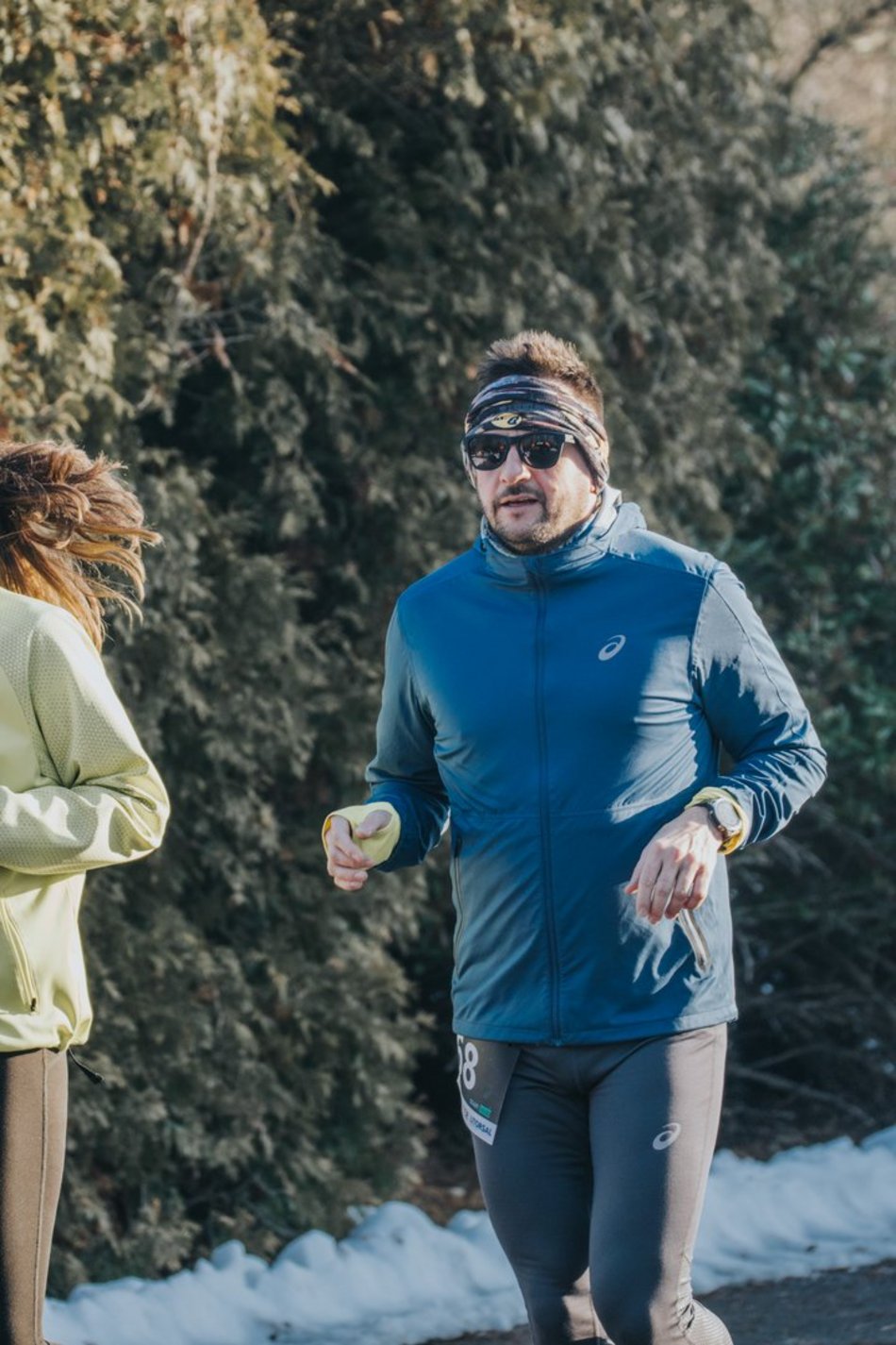 Botaniczna Piątka w Ogrodzie Botanicznym w Łodzi. Galeria z mroźnego biegu