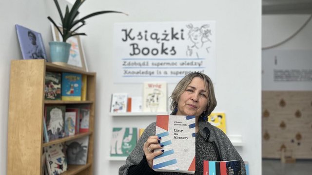 Spotkanie z Joanną Podolską w Bibliotece Wolność w Łodzi. Tematem ostatnia książka Chavy Rosenfarb