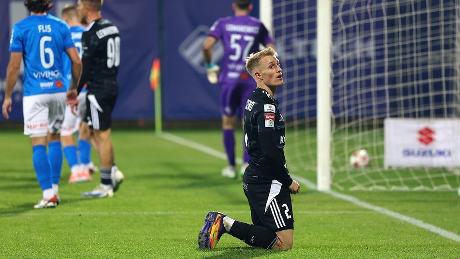 Łódź. Pogoń Siedlce - ŁKS Łódź. Koniec zwycięskiej serii Biało-Czerwono-Białych