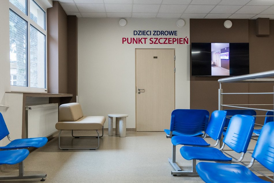 Przychodnia MCM Widzew przy Piłsudskiego wypiękniała! Remont gabinetów i punktu szczepień