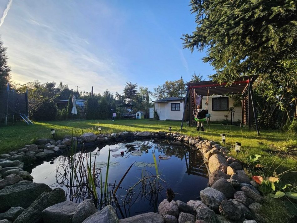 Łódź. Działka ROD „Tramwajarz" (ul. Okulickiego 13)