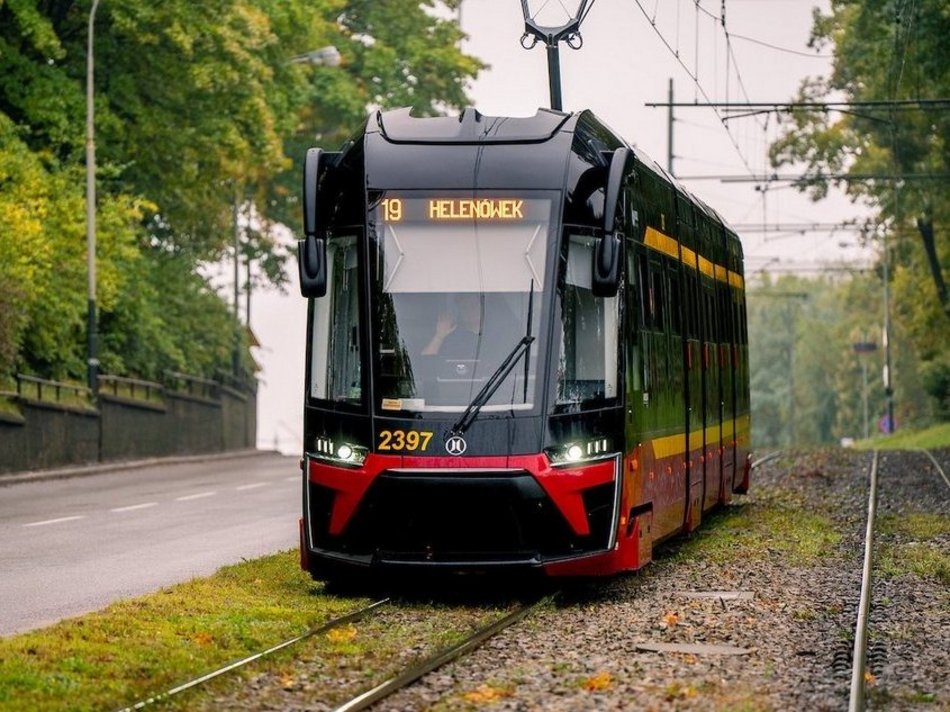 Łódź. Tramwaj