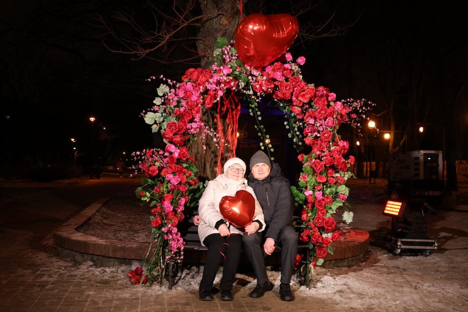 Łódź. Walentynki w Pasażu Rubinsteina w Łodzi. Aż czuć miłość w powietrzu!