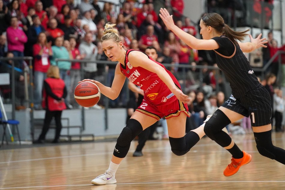 Łódź. Lider na łopatkach! Koszykarki Widzewa Łódź dominują nad drużyną ze Swarzędza