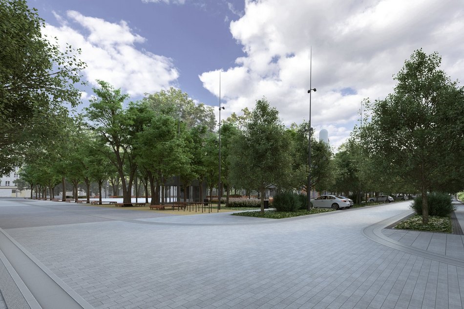 Tak po zmianach ma wyglądać plac Komuny Paryskiej