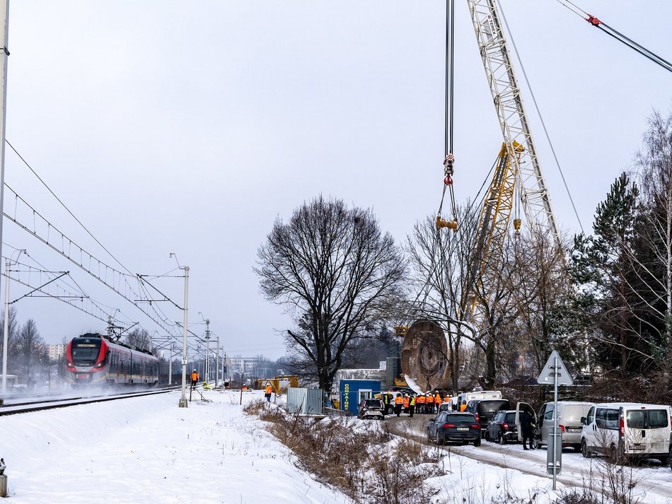 Tunel pod Łodzią. Tarcza Faustyna zmienia kierunek