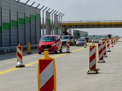 Remont na autostradzie A1 w kierunku Gdańska