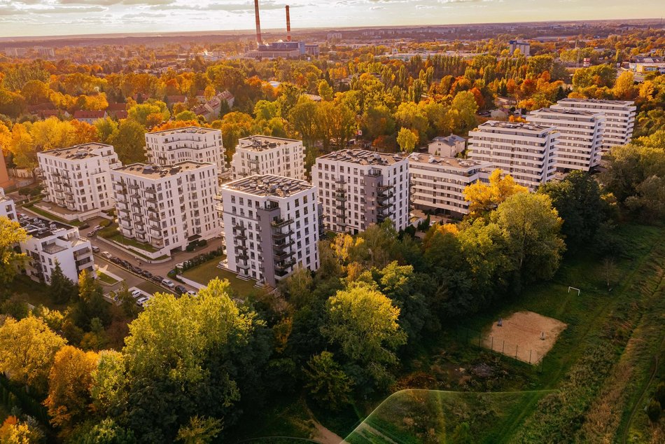 Łódź. Jesienna Łódź z lotu ptaka. Te zdjęcia zapierają dech w piersiach