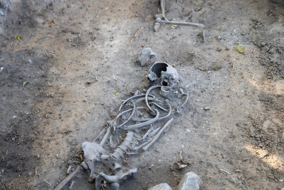 Łódź. Średniowieczne groby odkryte pod Łodzią. Mają przeszło tysiąc lat!