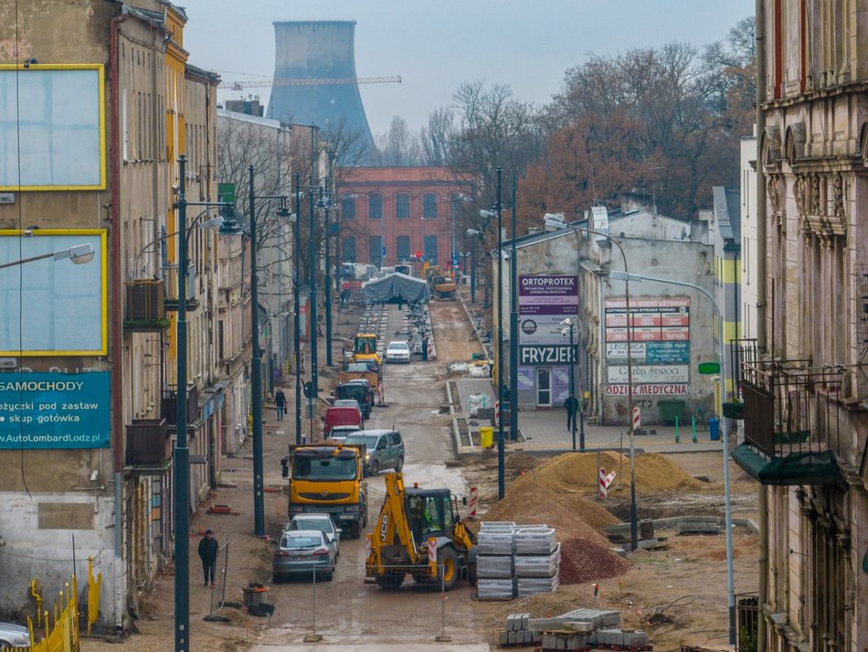 budowa wiaduktów i remont ulicy