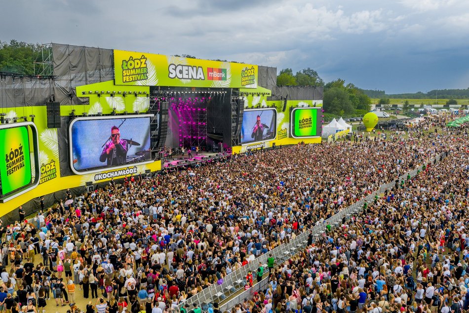 T.Love na Łódź Summer Festival 2025. Kultowy polski zespół zagrał na Łódzkich Błoniach