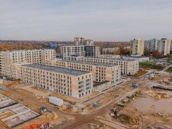 Łódź. Mieszkania zamiast Tesco. Zobacz, jak powstaje osiedle Zenit na Widzewie