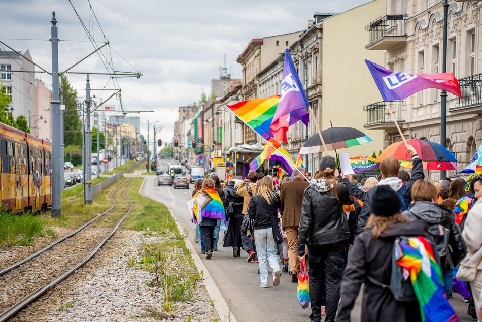 Łódź. Marsz Równości Łódź 2025 przeszedł ulicami miasta. Moc pozytywnej energii!