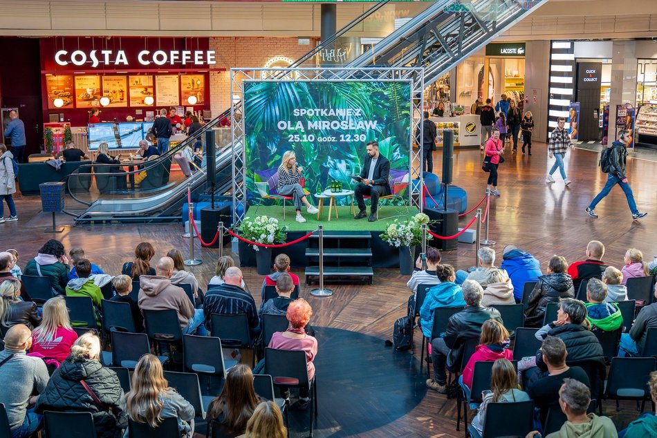 Łódź. Aleksandra Mirosław w Manufakturze. Złota medalistka olimpijska spotkała się z fanami