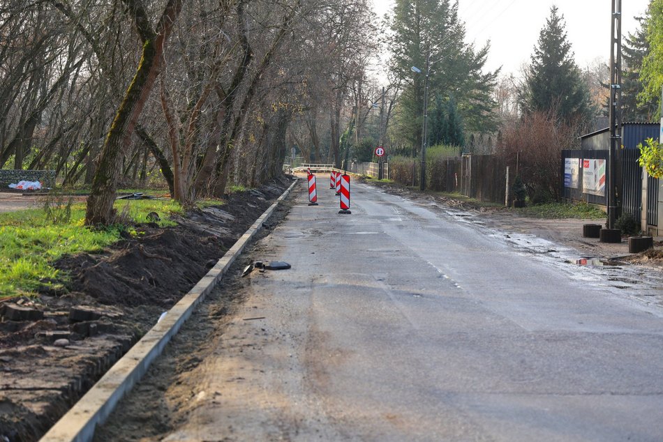 Remont na Młynku w Łodzi postępuje. Zobacz efekty pracy drogowców
