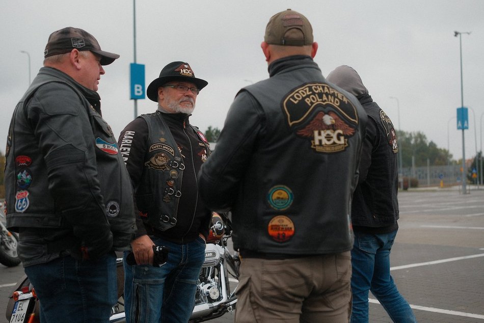 Łódź. Sezon motocyklowy w Łodzi zakończony! Pasjonaci spotkali się pod Portem Łódź