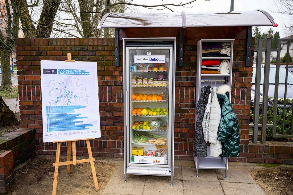 Łódź. Nowa lodówka społeczna