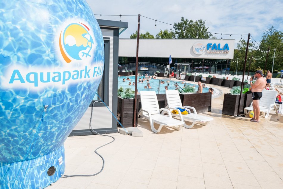 Zakończenie wakacji w Aquaparku Fala
