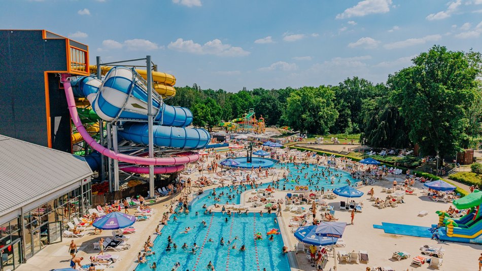 Aquapark Fala dobry na upały! Łodzianie znaleźli tam ochłodę