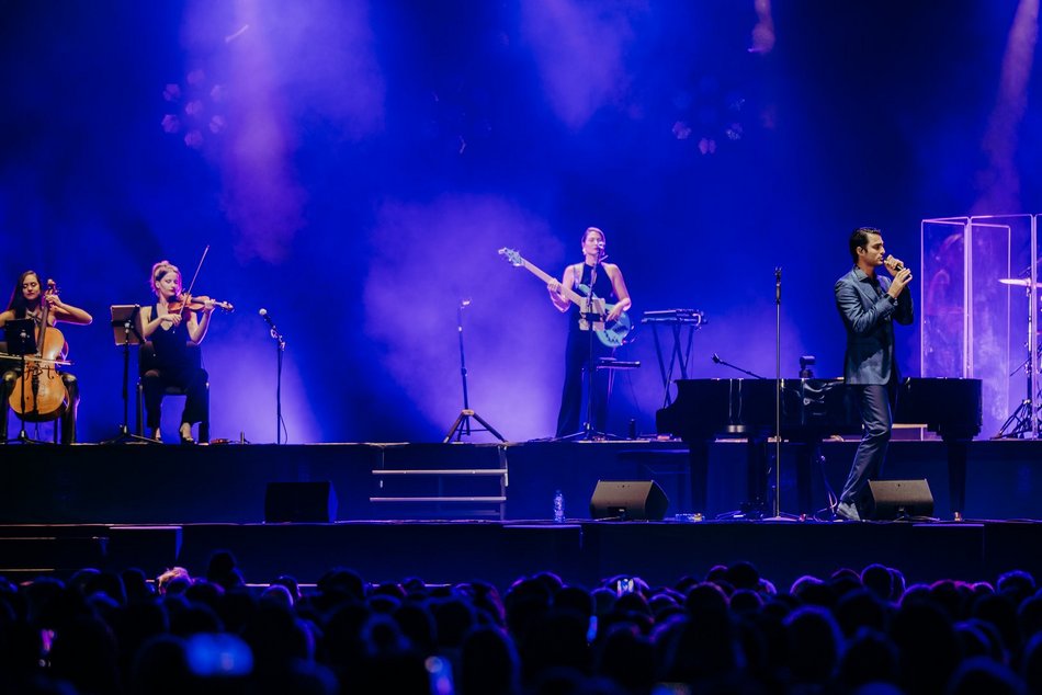 Łódź. Matteo Bocelli w Łodzi. Syn słynnego Andrei zachwycił tłumy w Atlas Arenie