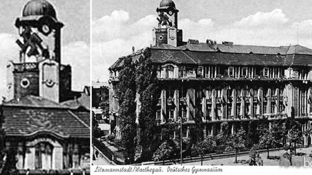 Historia Łodzi. Zmiana nazwy na Litzmannstadt, nowe ulice i herb oraz siedziba Gestapo