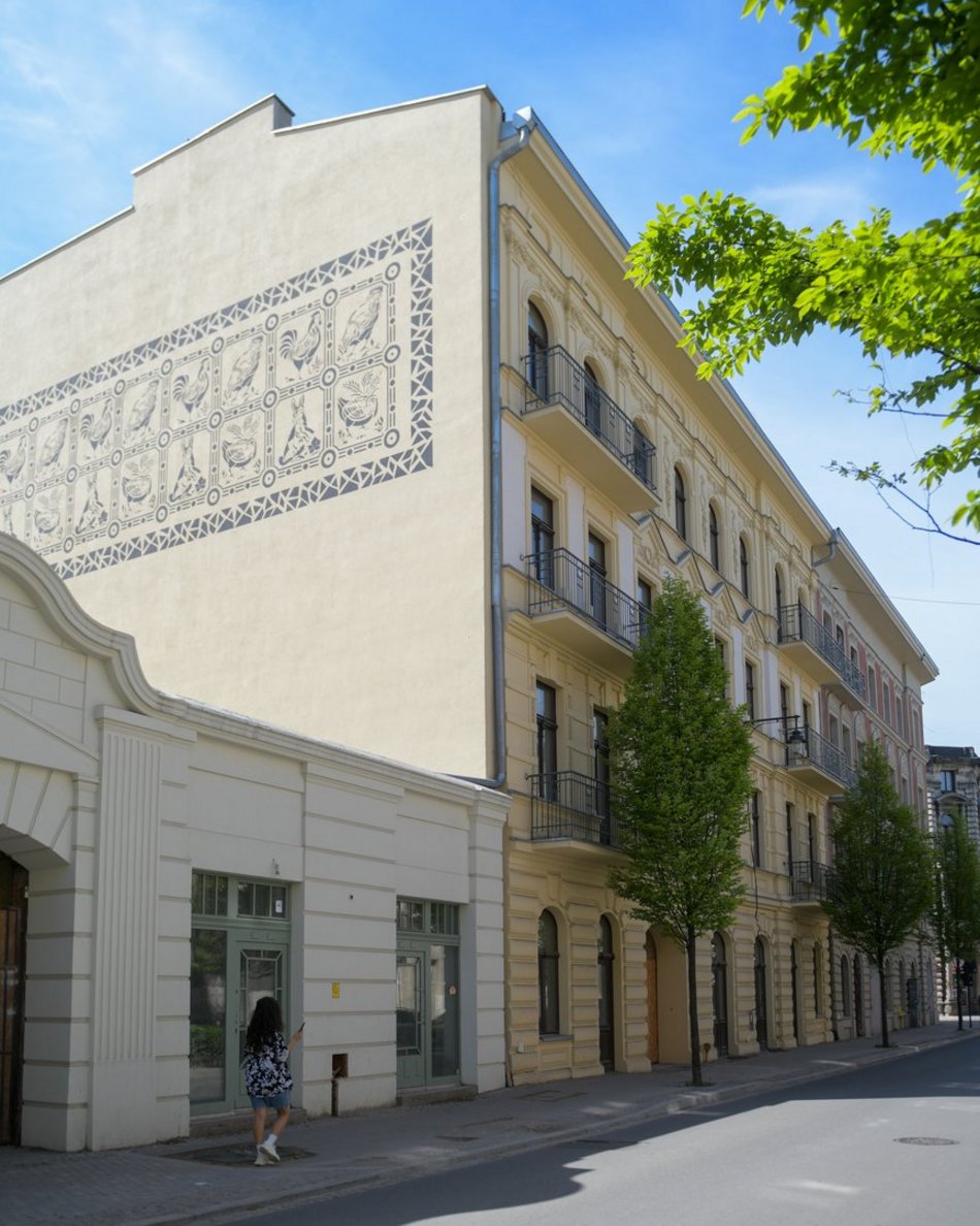 Kamienice z ul. Rewolucji 1905 r. 13, 15 i 17 po remoncie