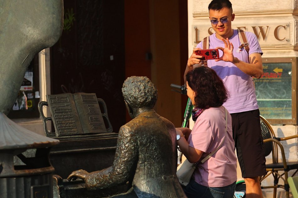 Tłumy w Manufakturze i na Piotrkowskiej