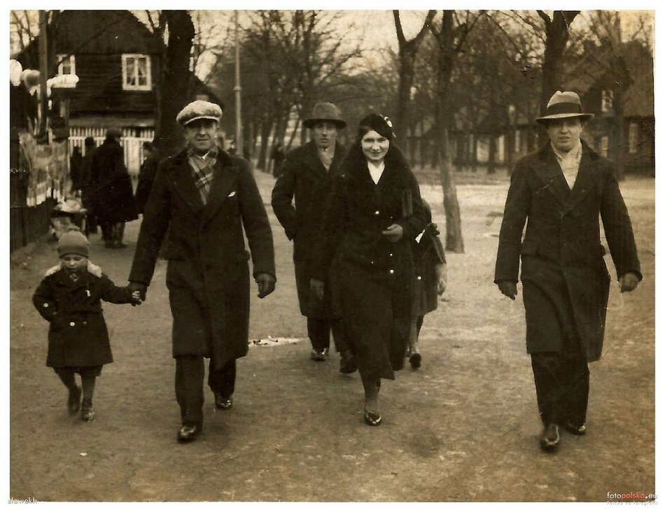 Łódź. Ulica św. Kazimierza - lata 1932-1933