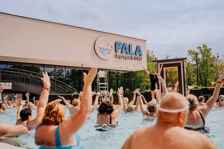 Finał Senioraliów 2025 w Łodzi w Aquaparku Fala