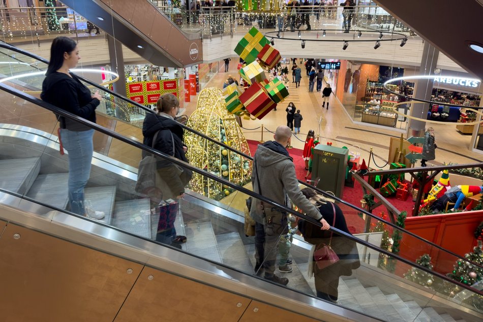 Przedświąteczna gorączka w Galerii Łódzkiej. Ile osób zdecydowało się na zakupy?