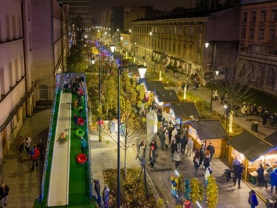 Jarmark w pasażu Schillera Łódź