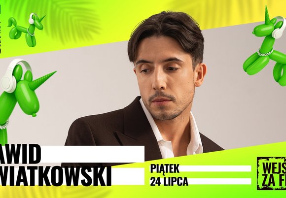 Łódź. Dawid Kwiatkowski na Łódź Summer Festival 2026. Idol nastolatek zagra na Łódzkich Błoniach