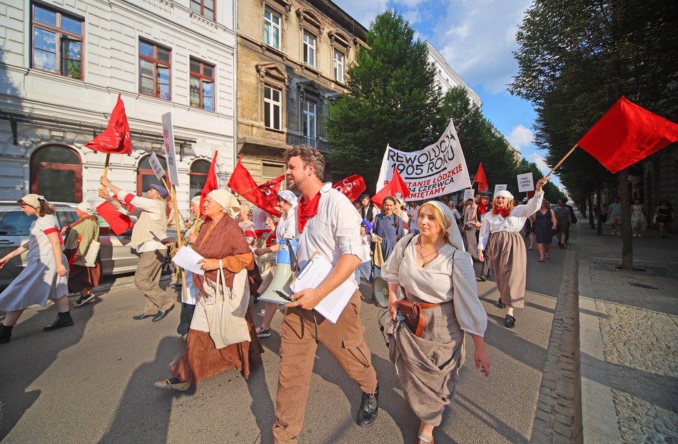 Łódź. Marsz Rewolucja w Łodzi
