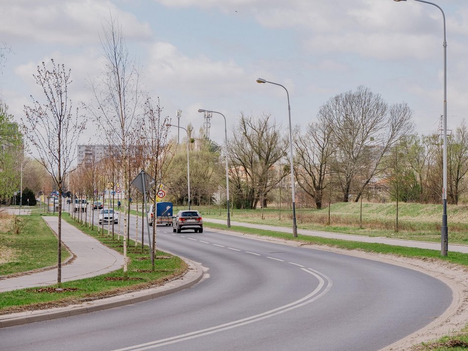 Łódź. Ulica Świtezianki