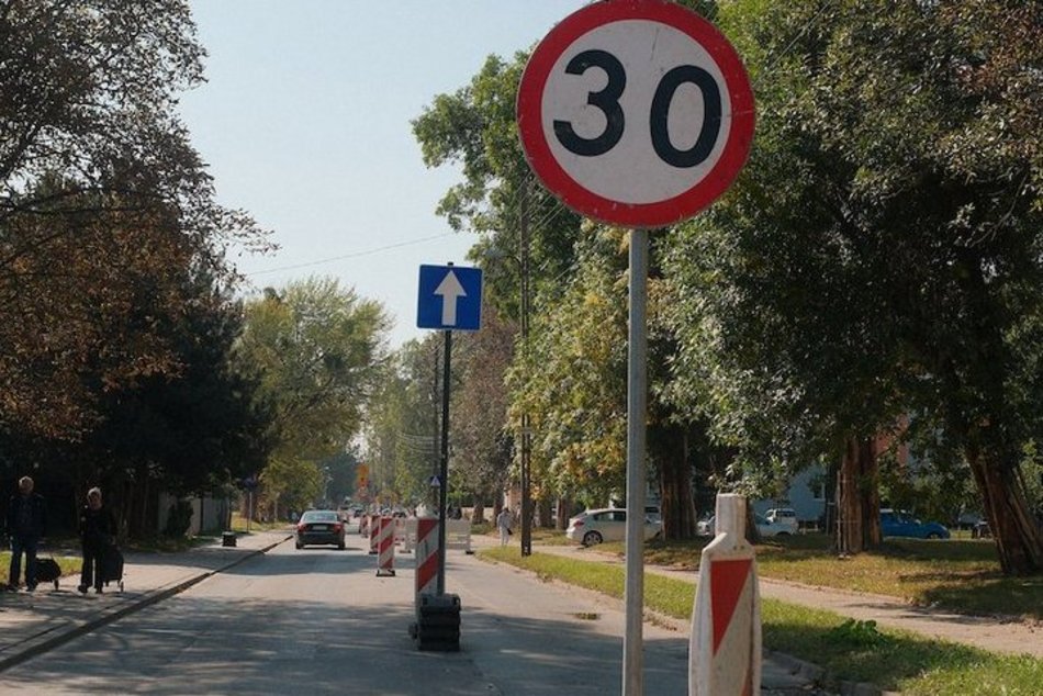 Łódź. Remont Marysińskiej