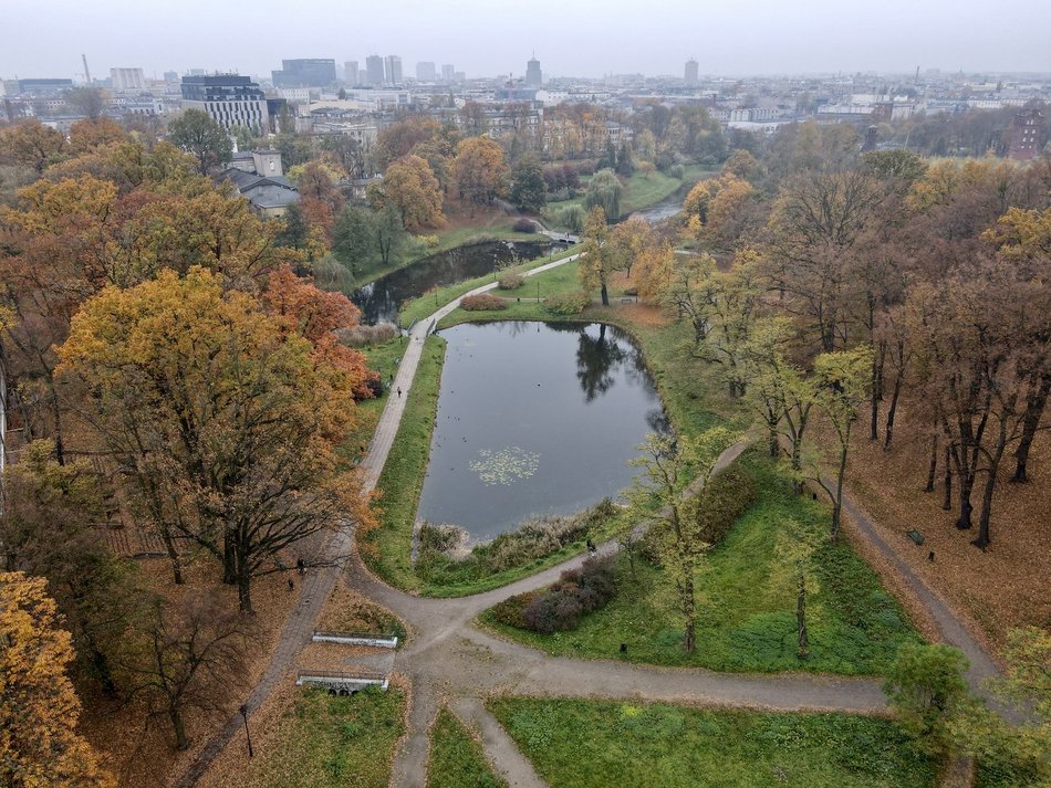 zdjęcia parku helenów z lotu ptaka