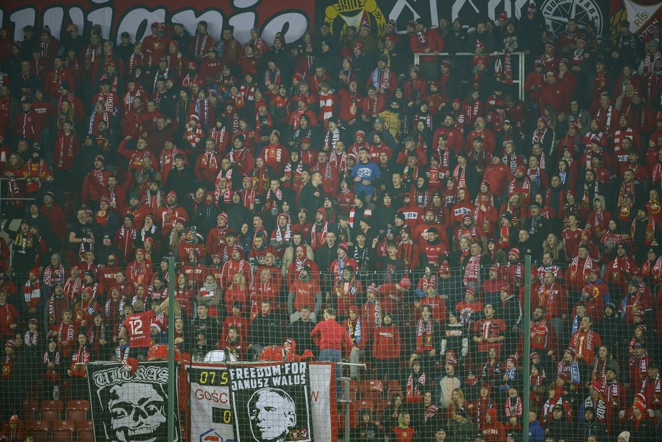 Widzew Łódź - Stal Mielec kibice