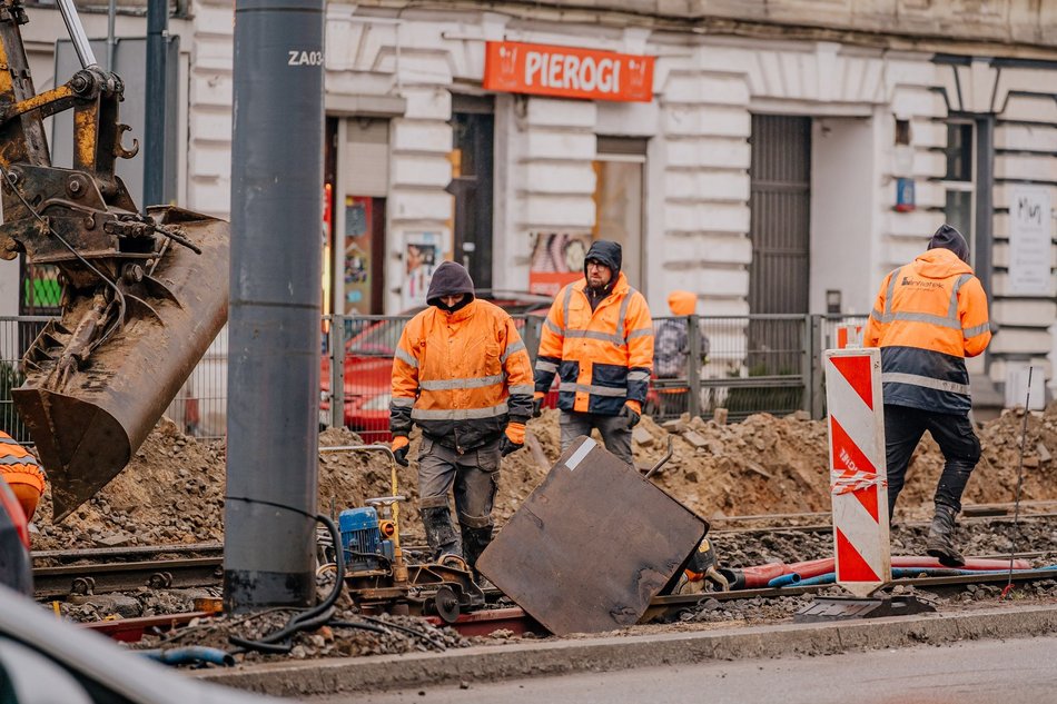 Remont skrzyżowania Legionów i Zachodniej