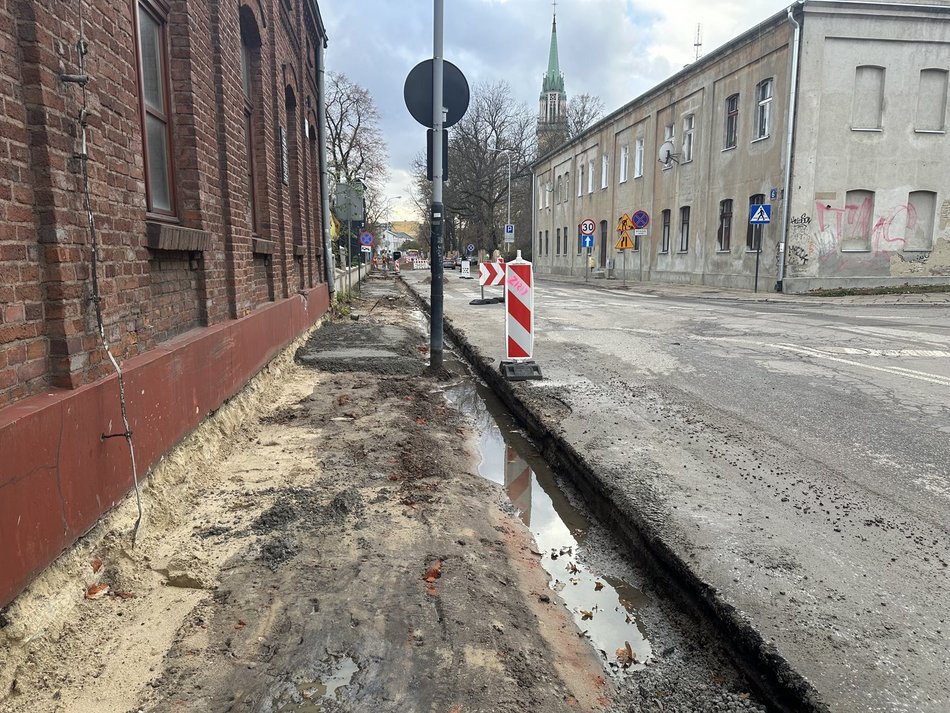Remont Sienkiewicza i Tymienieckiego w Łodzi. Sprawdź, jak przebiegają prace