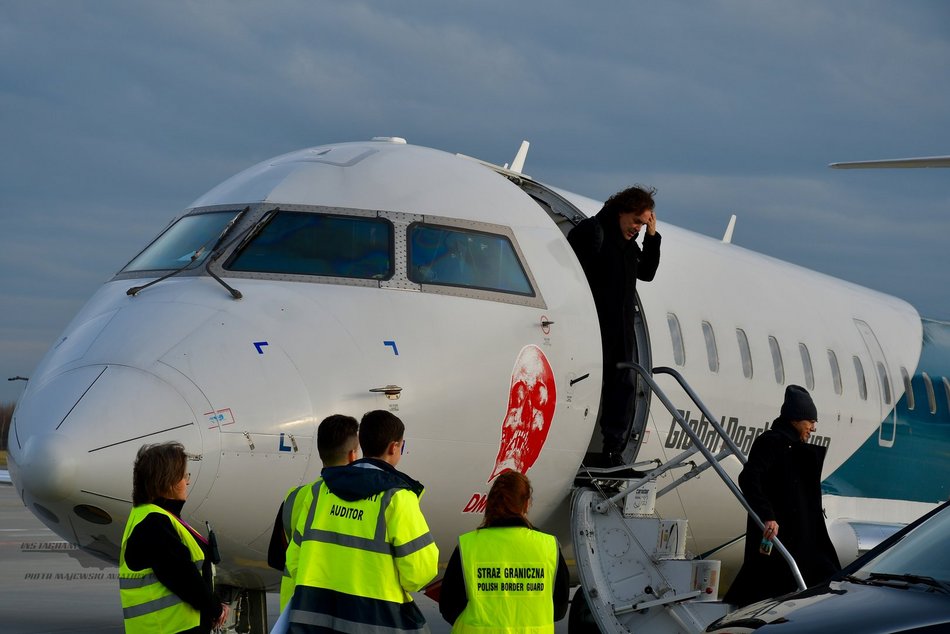 Muzycy z zespołu Depeche Mode na Lublinku