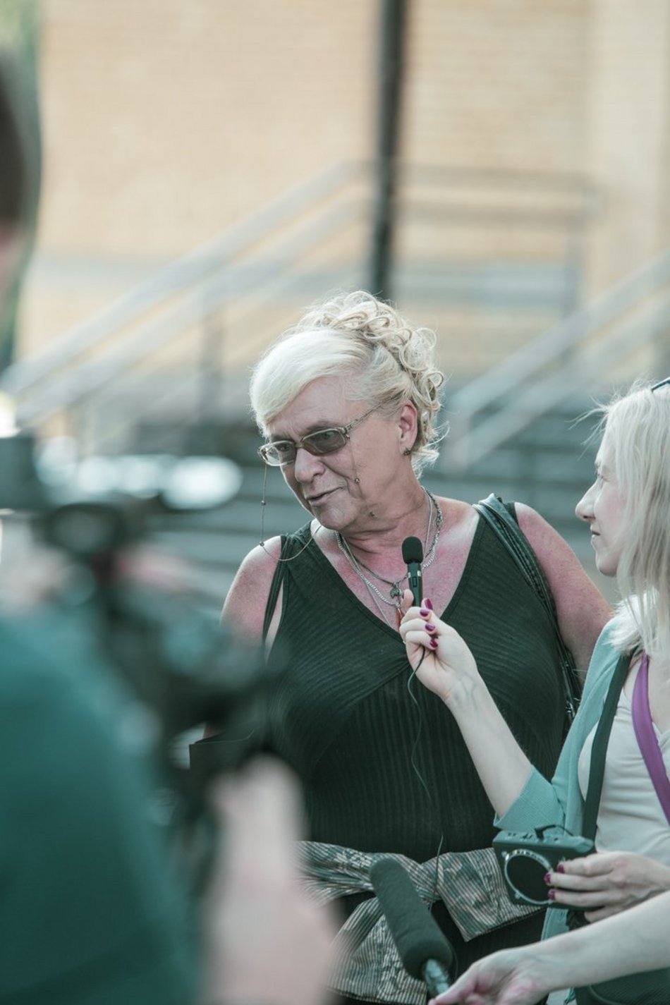 Łódź. Rocznica Marszu Głodowego Kobiet w Łodzi. Janina Kończak była głosem tysięcy demonstrantek
