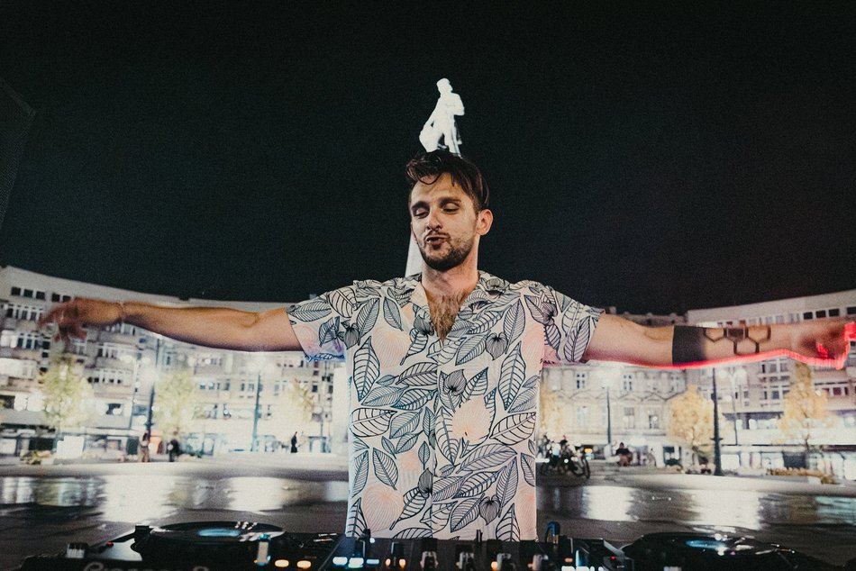 Łódź. Muzyczny plener na placu Wolności