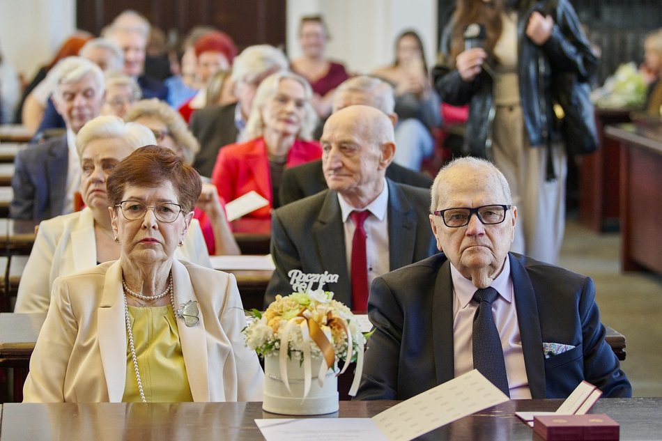 Małżeństwa z Łodzi uhonorowane medalami za wieloletnie pożycie