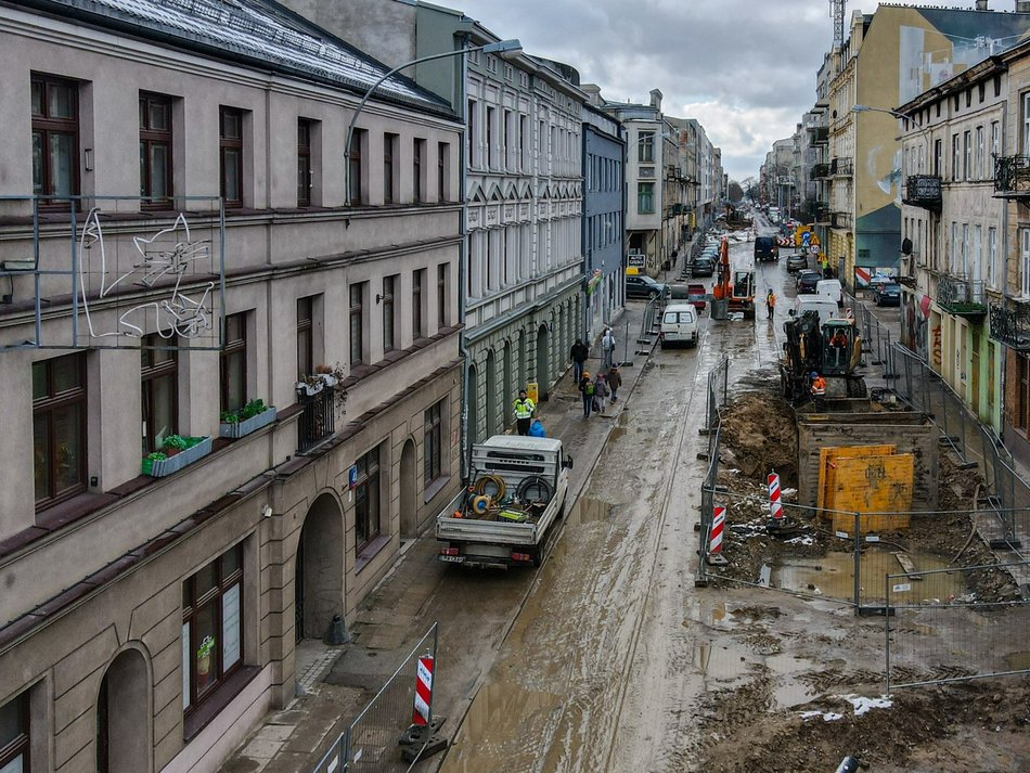 Modernizacja Legionów przyspiesza. Jest ogromny plac budowy, będzie zupełnie nowa okolica
