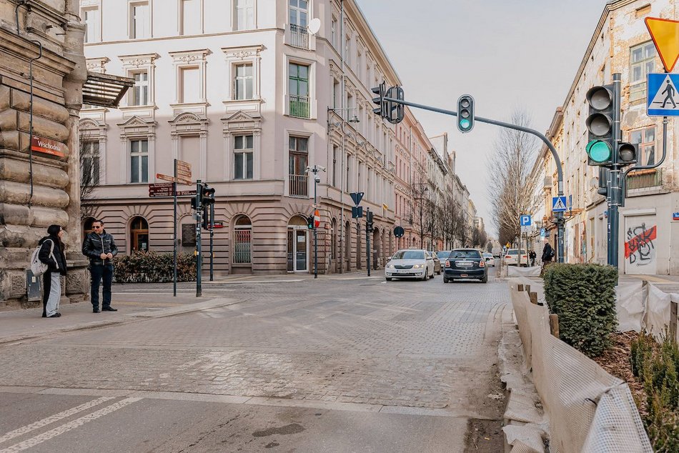 Remont skrzyżowania Wschodniej i Rewolucji. Zmiany w ruchu i MPK Łódź