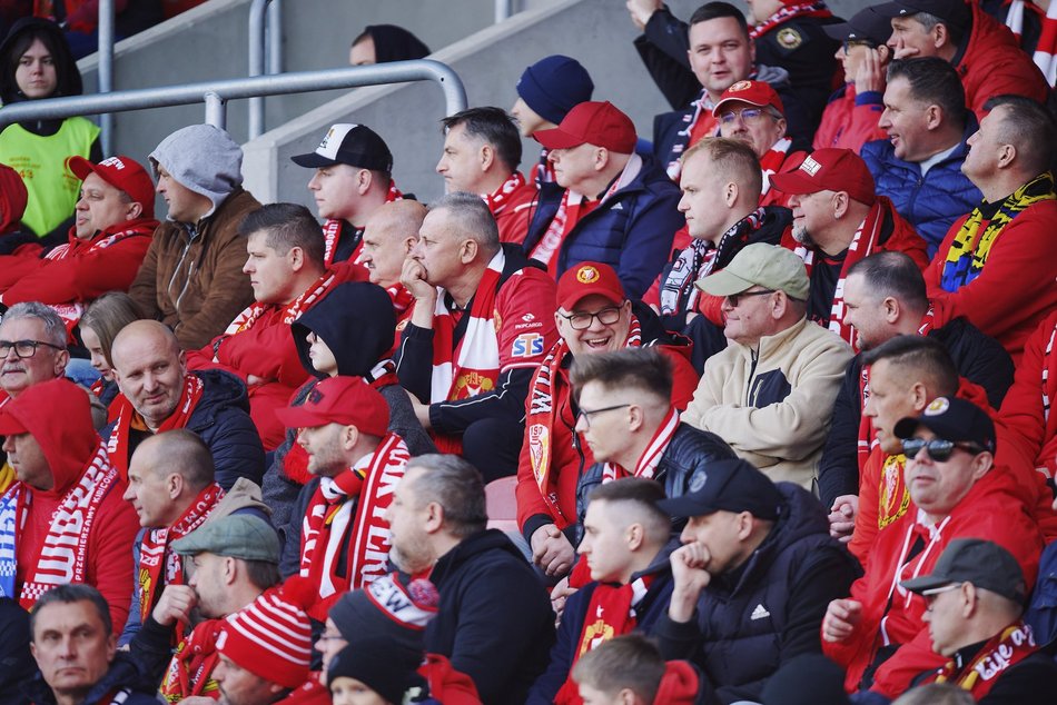Kibice na meczu Widzewa Łódź z Motorem Lublin. Byłeś? Odszukaj się na trybunach