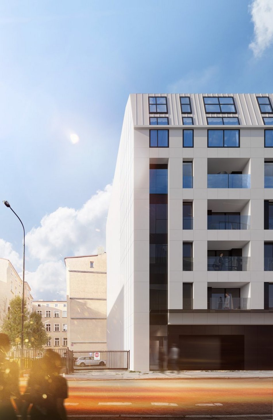 wizualizacja domu mieszkalnego