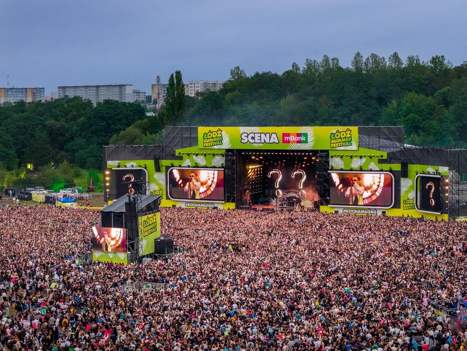 OKI na Łódź Summer Festival 2025. Fani szaleli na jego widok!
