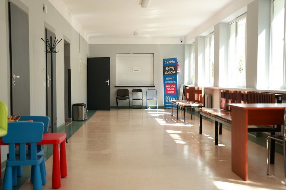Łódź. Remont poradni pediatrycznej w MCM Polesie w Łodzi. W trosce o najmłodszych pacjentów